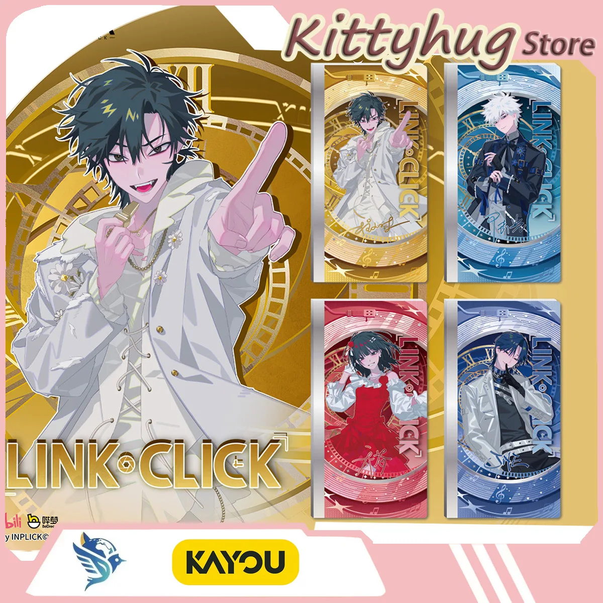 Kayou Link Click Notebook Part1 Practice Notebook For Handwriting Anime Peripheral Stationery For Students