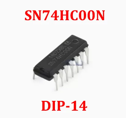 20/50/100pcs New 74HC00 74HC00N SN74HC00N HD74HC00P 74HC00P Logic gate/inverter Logic chip DIP-14