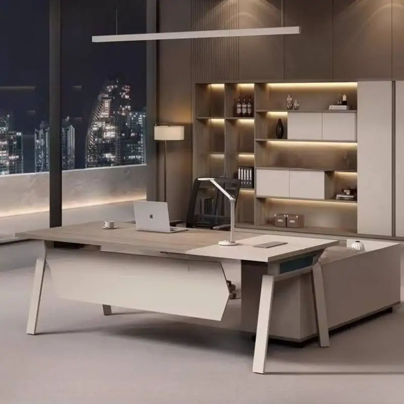 Bureaux de bureau Vintage uniques, tiroirs d'angle simples et solides, bureaux de bureau modernes et bon marché, Table de Station de travail de luxe