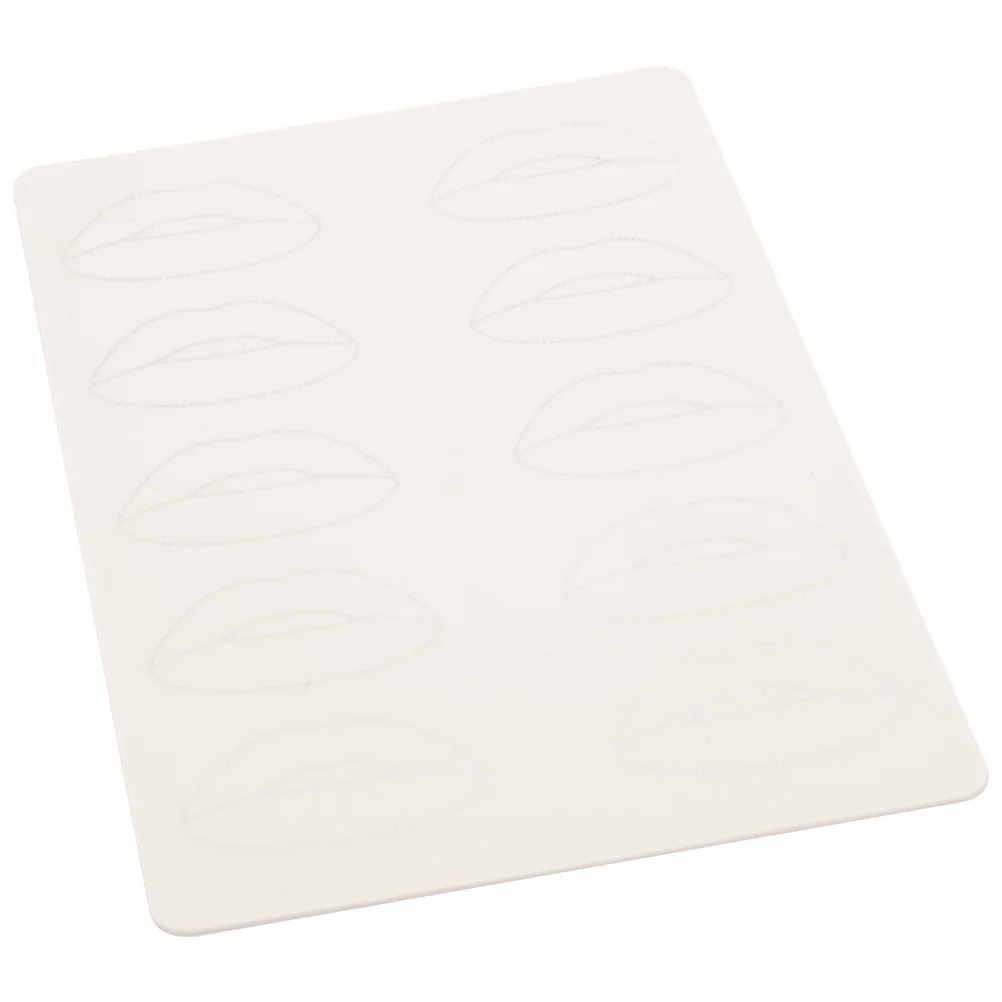 

Premium Silicone Practice Skin for Lip Tattooing Microblading Tattoo Training Sheets Extra Use