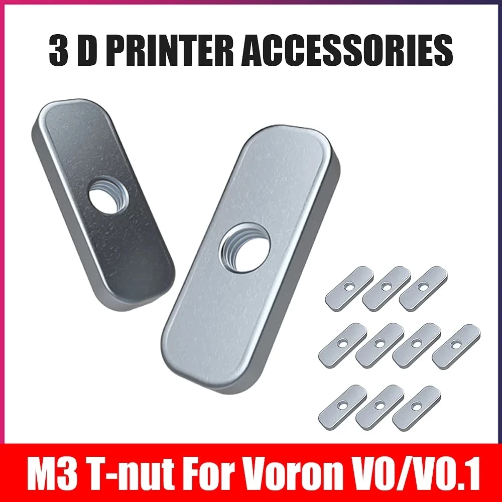 XL t-nakrętka X nakrętka paska Makerbeam XL typ nakrętki pasowe M3 t-nakrętka do DIY Voron V0 V0.1 3D część drukarki DIY projekt łączniki nakrętki śrubowe