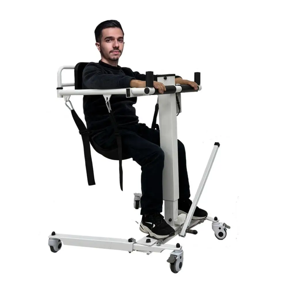 Lightweight Hot Sale Electric Transfer  Lift Foldable Patient Medical Hoist for Disabled Elderly Car Transferring