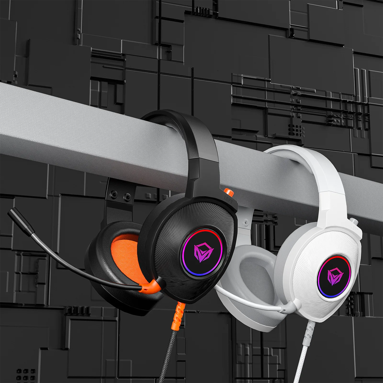 

Computer Headset Virtual 7.1 E-Sports Games Chicken Eating USB Wired Headset with Microphone Meetionhp012 M God