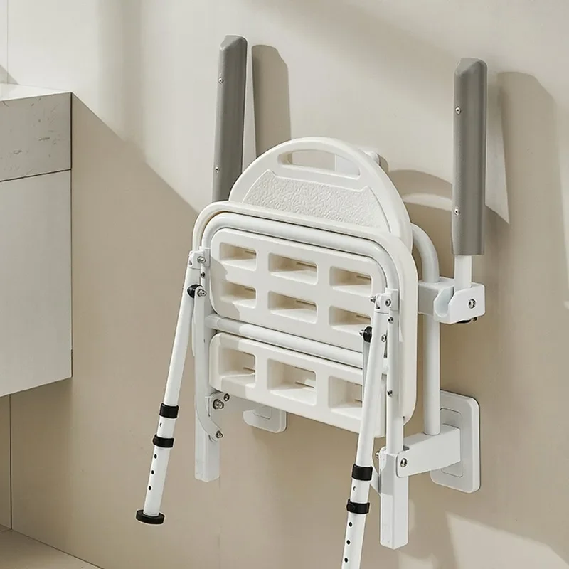 Kursi Mandi Tua Kursi Lipat Ergonomis Tahan Air Bangku Plastik Aksesori Kamar Mandi Assise De Douche Furnitur Kamar Mandi