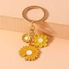 995-f94263.jpg Fashion Daisy Flower Keychains Bag Charm Accessories