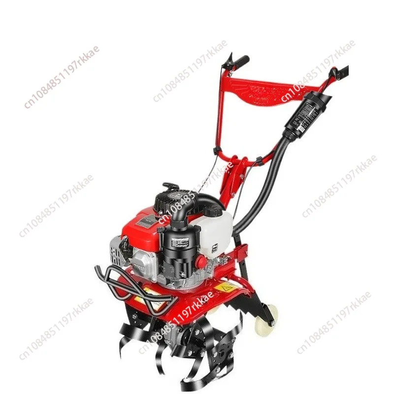 4-Stroke Mini Cultivator Multi-Functional Farm Tiller for Weeding Ditching & Rotary Tillage with Versatile Blades