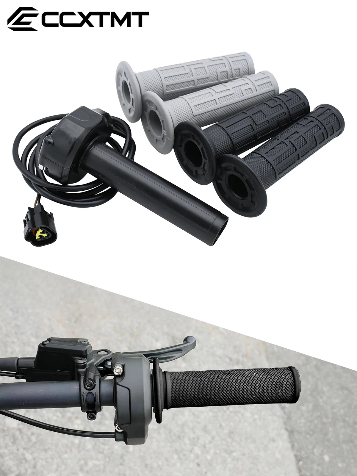 AliExpress NONE Motorcycle Dirt Bike Handlebar Accelerated Handle Throttle Throttle Turn Grip For Sur-Ron Sur Ron Surron Light Bee X & S Parts