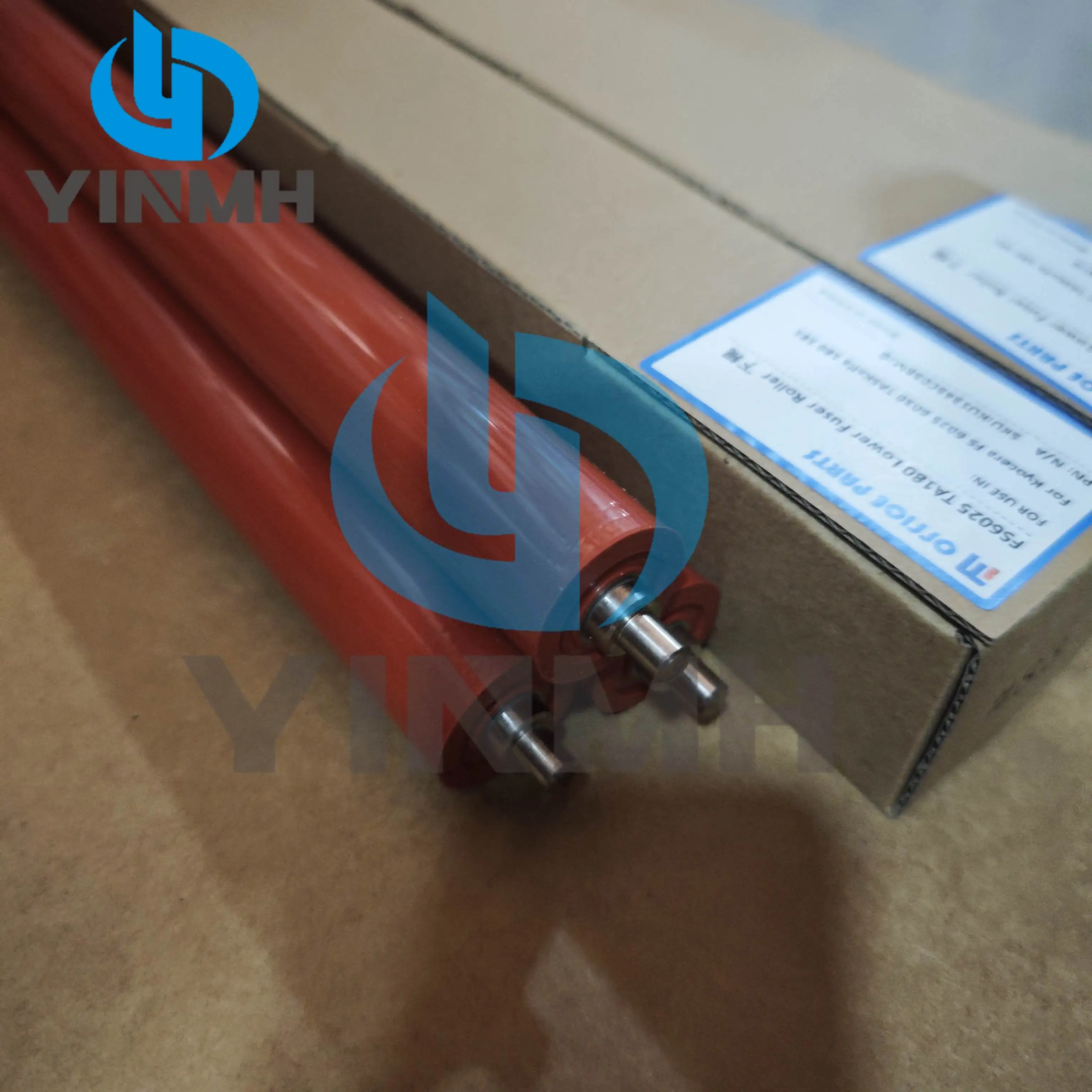 1pcs KM1648 M4028 Lower Fuser Roller compatible for Kyocera FS 6025 6025mfp 6030 6030mfp 6525 6525mfp 6530 6530mfp TASKalfa 180