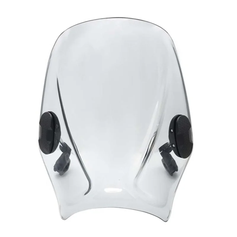 Motorcycle Windshield Wind Shield Deflector for Bullet/Meteor/Classic 350 500 Interceptor 650(Transparent)