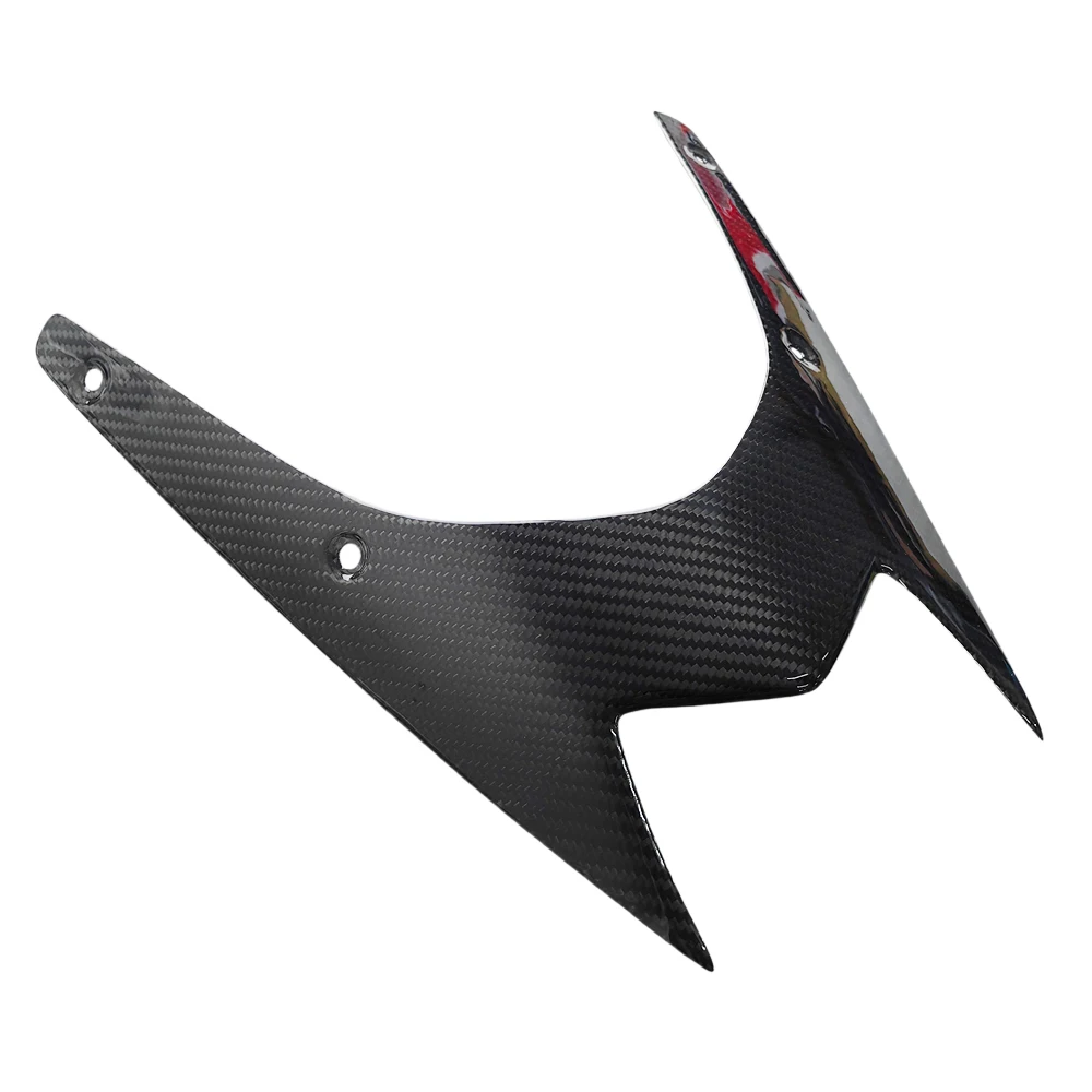 Kohlefaser-Motorrad-Frontverkleidung Windschutzscheiben-Zierleiste für Kawasaki ZX-10R ZX-10RR 2021-2026