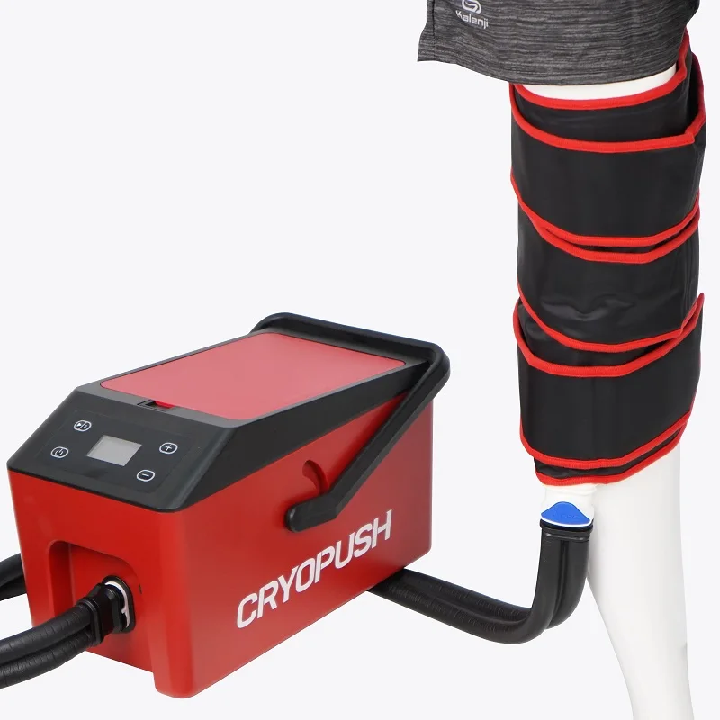 

CRYOPUSH Ice Cold Compression Therapy Machine For Knee Post Surgery Pain Relief Universal Cold Therapy Sleeve
