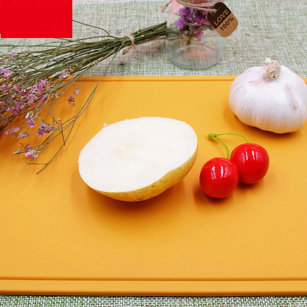 

Silicone Cutting Board Flexible Colored Chopping Mat Bpa Free Dishwasher Safe For Kitchen Camping Picnic Rv Boat Travel Juice