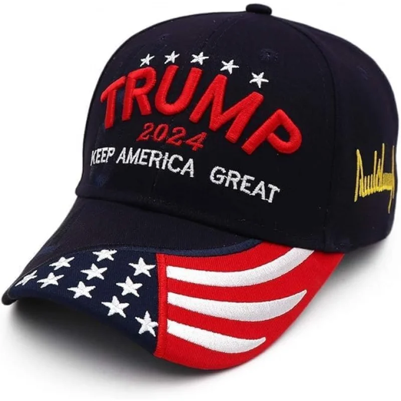 2024 Hat Keep America Great Hat MAGA Camo Embroidered Adjustable Baseball Cap