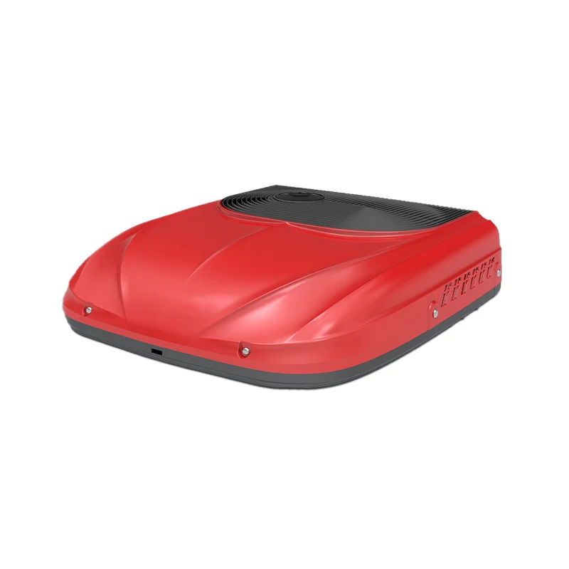 أنظمة تبريد مكيف هواء لمكيف الهواء يعمل بالبطارية 12 فولت 24 فولت على السطح لشاحنة Rv Camper #5