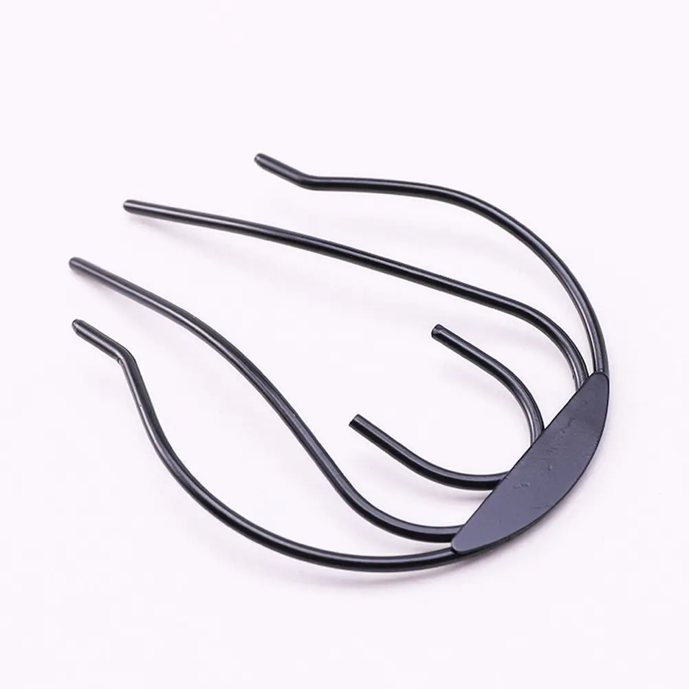 

5Pcs Women Hair Bun Comb U-Shaped Stylish Hairpin Set for Banquet Party Office Daily Hair Ornament Decorative Hairpin
