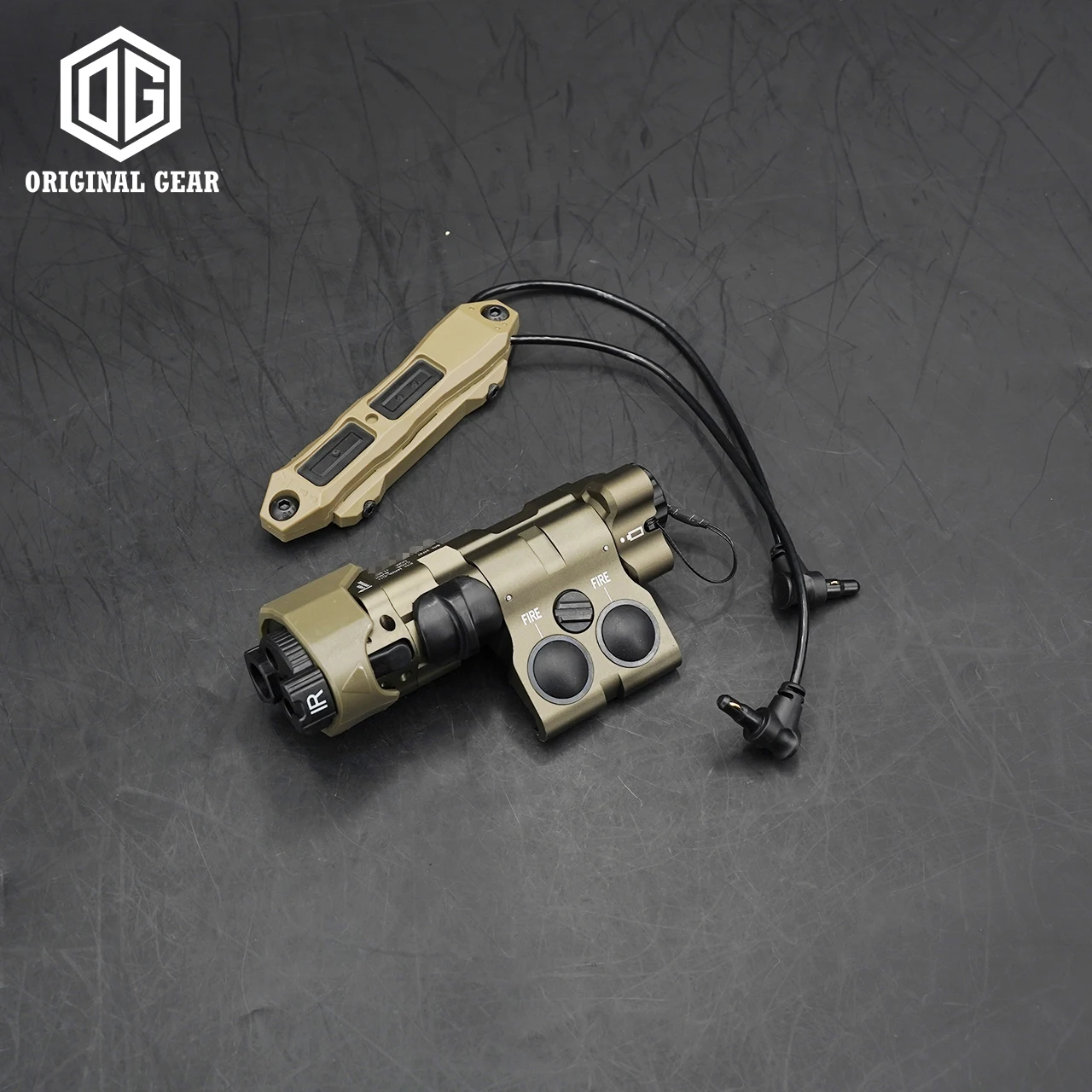 Imagem -05 - Réplica Tática do Laser para Airsoft Metal Real Versão Atualizada Cnc Mawl-c1 ir Visível com Objetivo Ec2 Novo 2023