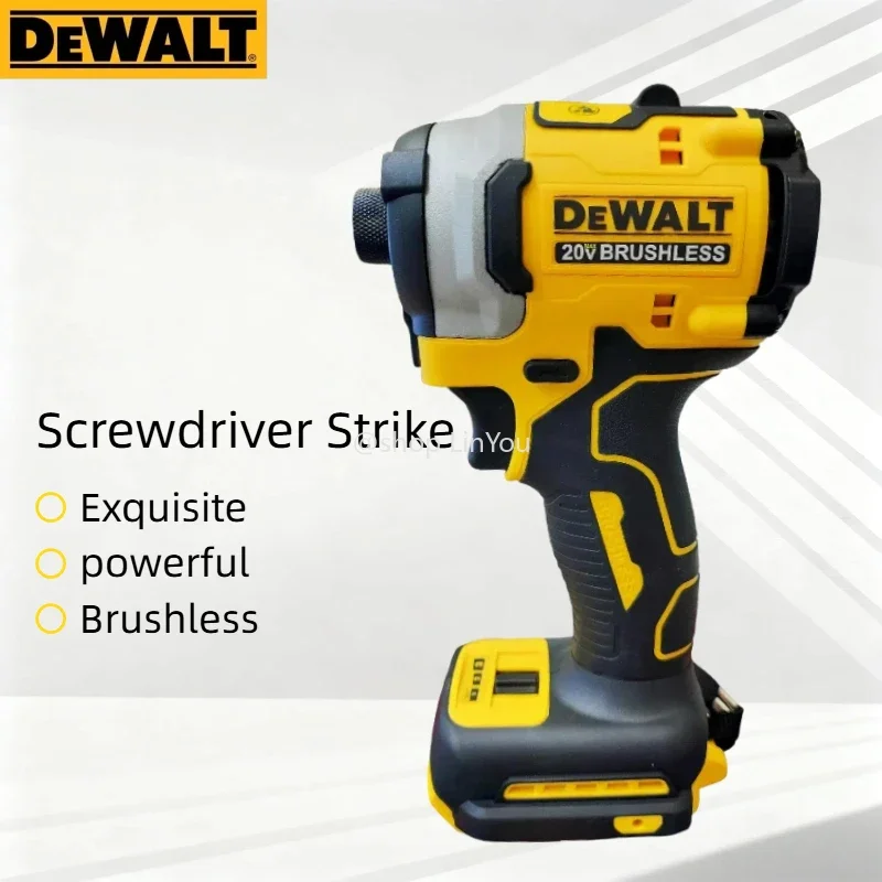 

Новая модель DeWalt DCF850, электрический шуруповерт, 20В, литиевая батарея, бесщеточный, высокомоментный инструмент (батарея в комплект не входит)