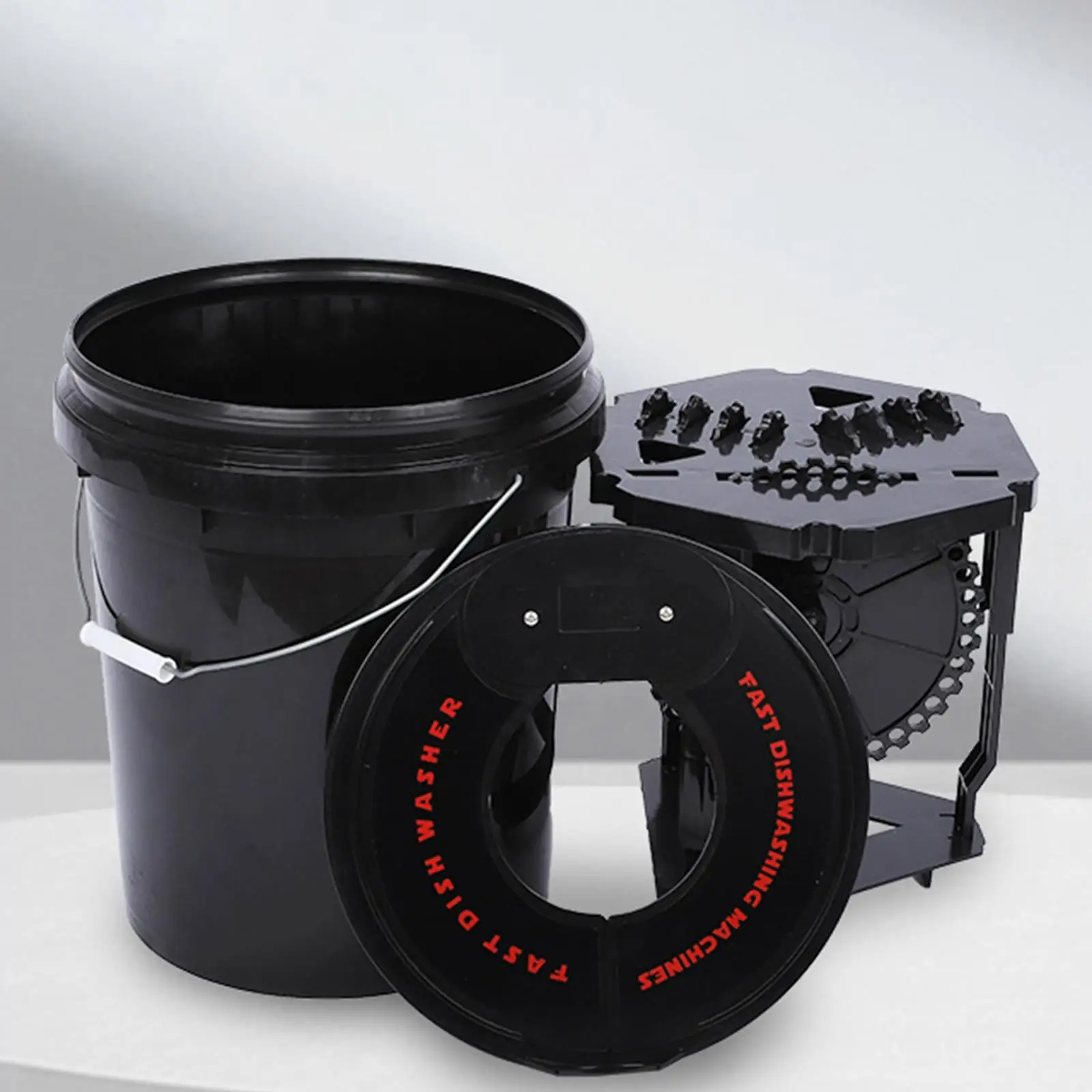 

Auto Buffing Pad Washer Washing Bucket Portable Cleaning Supplies for Foam Pads Cleaning Pads Buffing Balls Polishing Pads