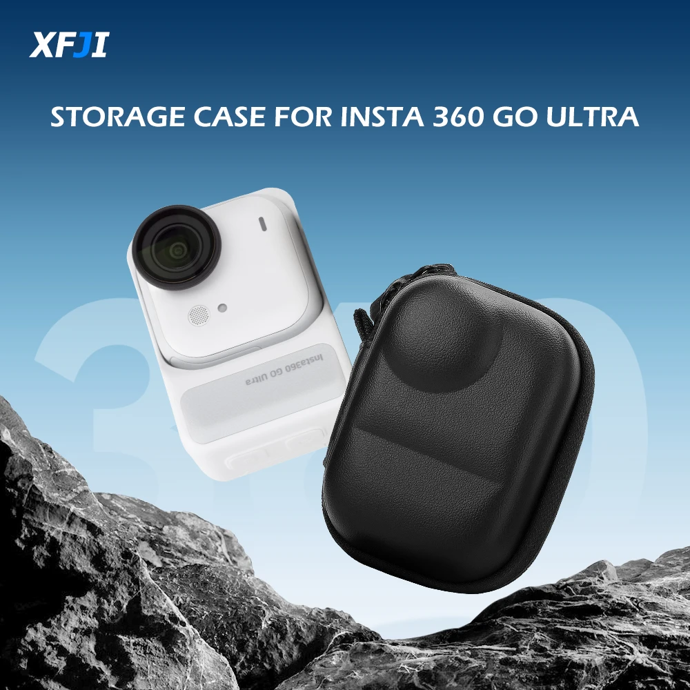 Storage Bag Case for Insta360 GO Ultra Portable Box Sport Camera Waterproof Protective Case Accessories