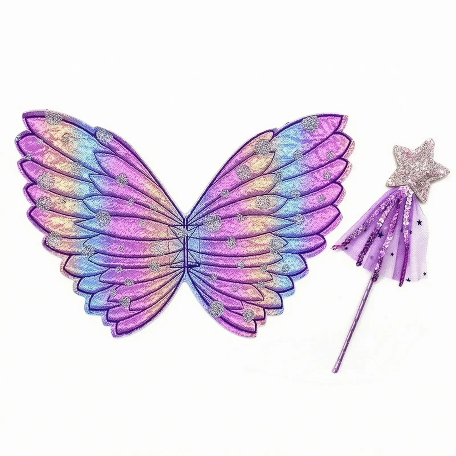 Butterfly Costume with Tutu Translucent Accessory Polyester for Toddlers