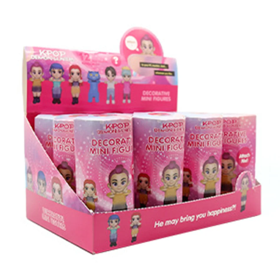 S エンジェルアニメ Kpop デビルハンターブラインドボックス分解楽しいブラインドボックス小さな電話装飾品モデルデスクトップ装飾ギフト