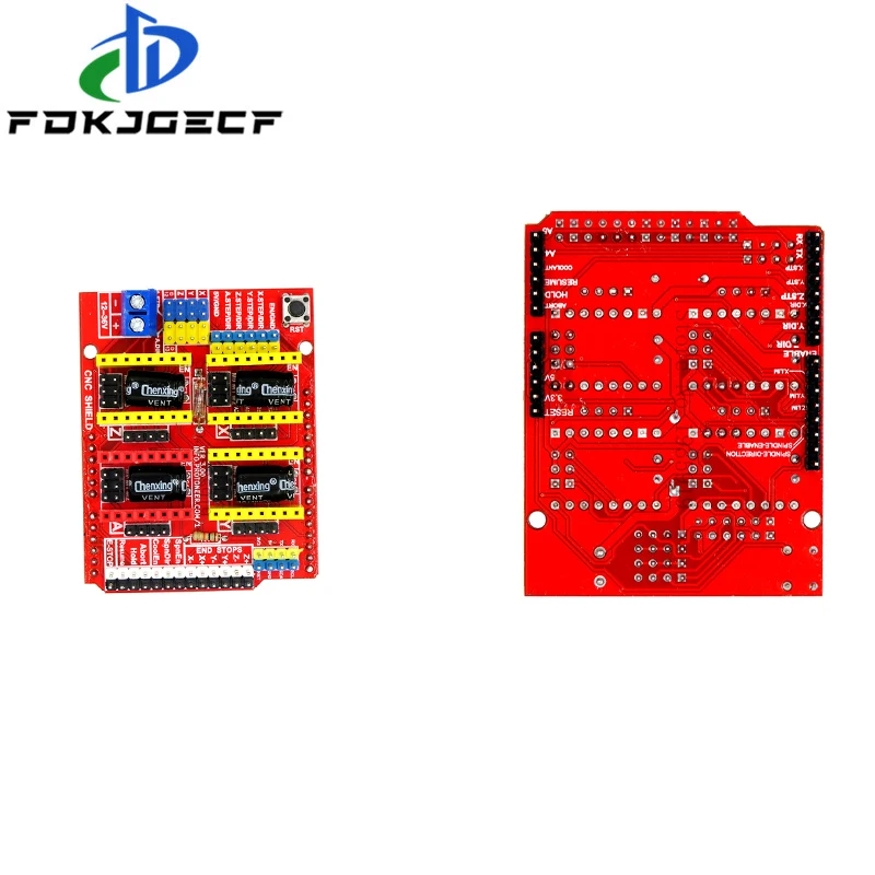 1PCS V3 Engraver 3D Printer CNC Shield Expansion Board A4988 Driver