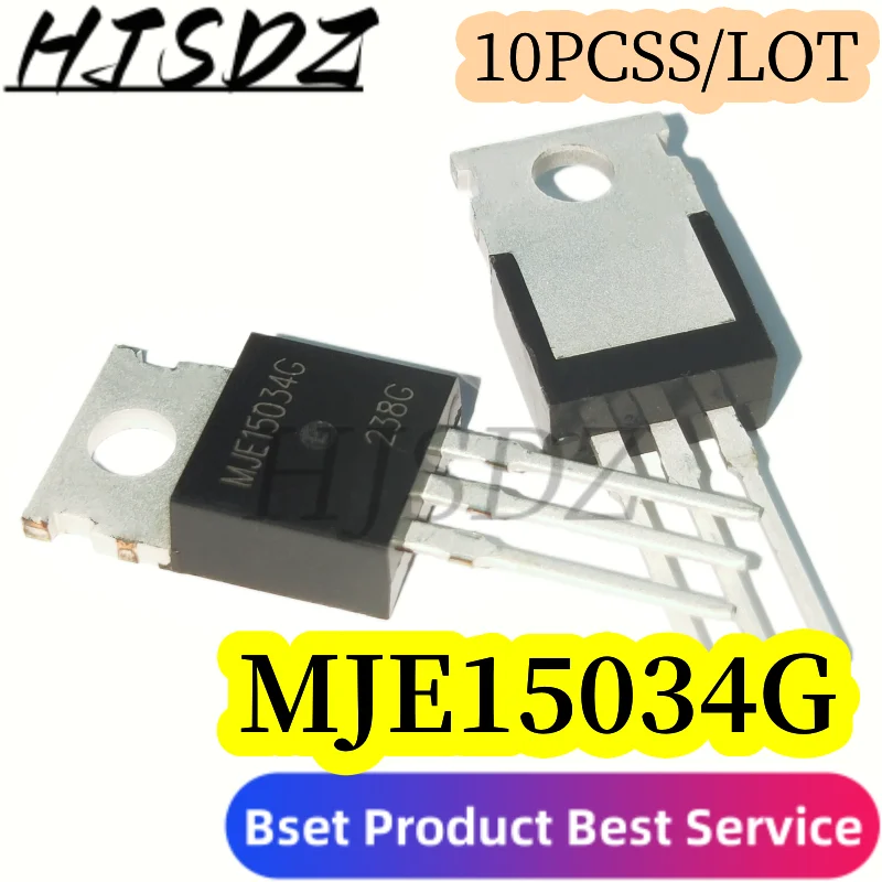 10PCS MJE5852G  MJE15032G TO-220 MJE15030G  MJE15031G MJE15033G MJE15034G MJE15035G MJE5742G  MJE5850G