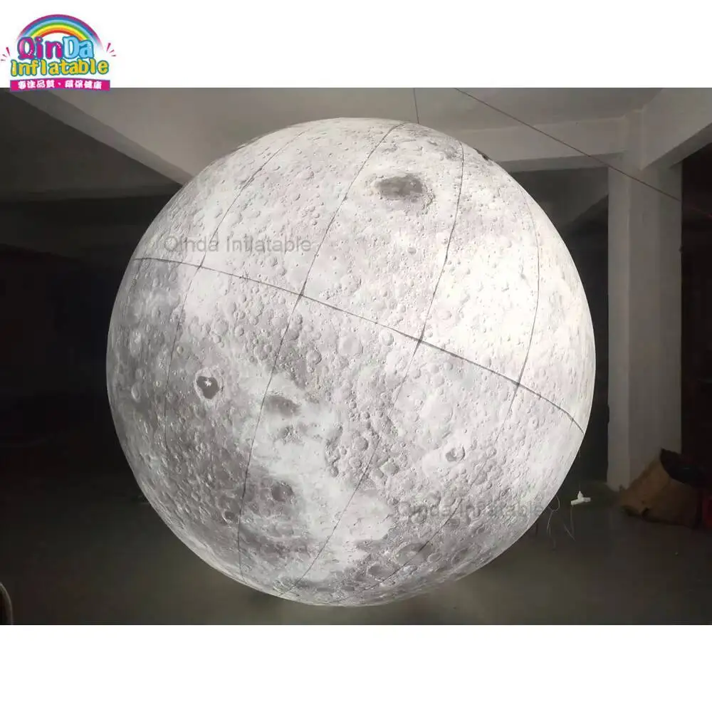 

Воздушный шар Ground Planet Globe Надувной светодиодный лунный шар для рекламы и шоу