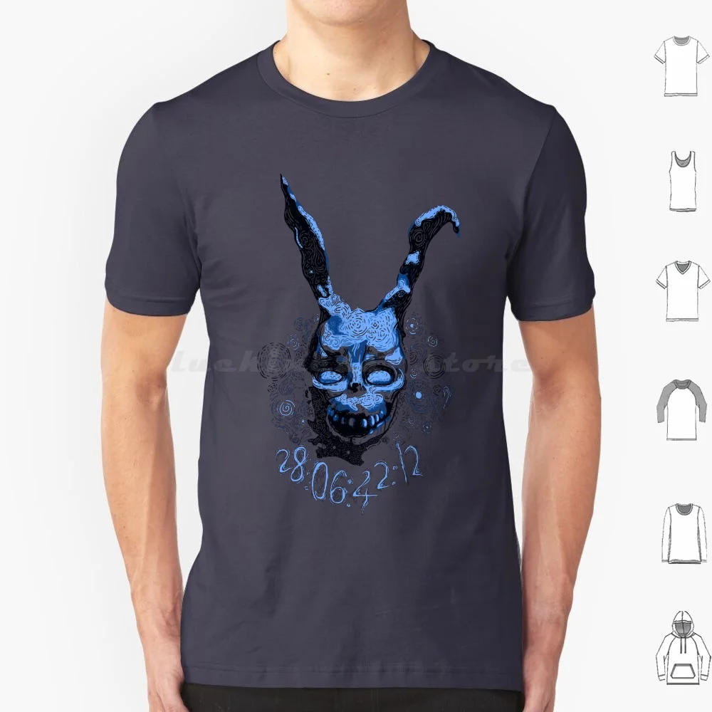 Darko T Shirt 6xl Cotton Cool Tee Donnie Darko Darko Donnie Blue Navy Gogh Swirl Pretty Scary Rabbit Frank
