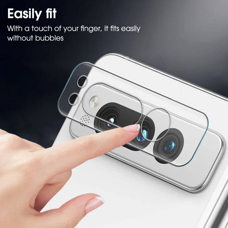 For Google Pixel Fold Camera Lens Protector Tempered Glass Camera Screen Protective Film for Pixel Fold 5G HD Clear Lens Cover