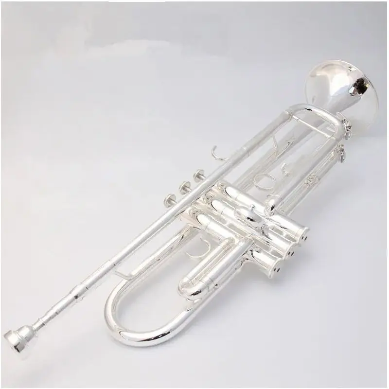 new Trumpet Model Silver Plated 2335S Trumpete Give me two nozzles