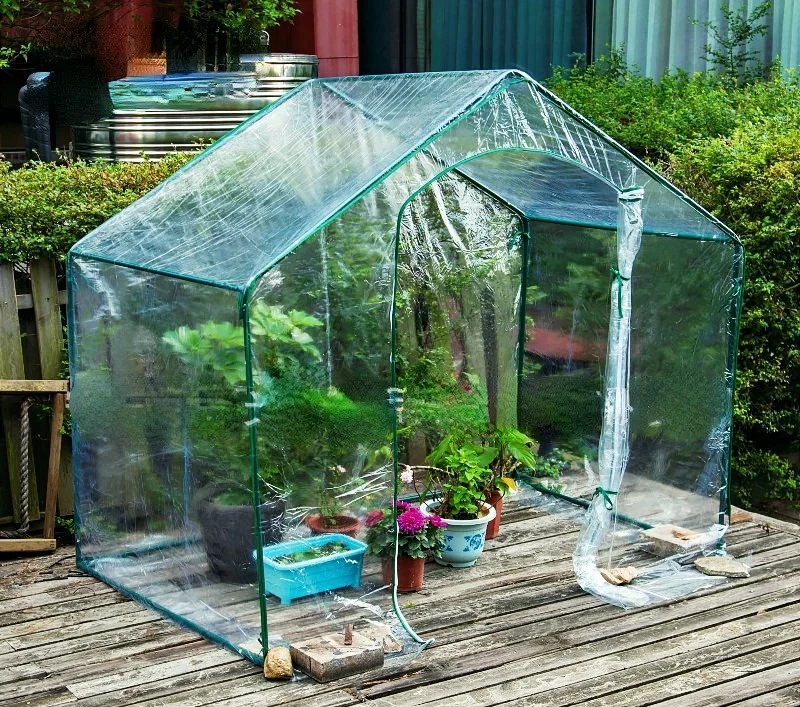 

Plant Greenhouse Insulation Shed Flower Strawberry Balcony Terrace Insulation Antifreeze Moisturizing Rainproof Greenhouse 180cm