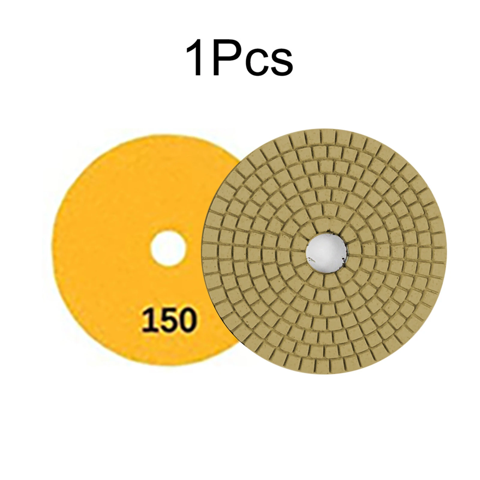 1 pz tampone per lucidatura diamantato 4 ''mola abrasiva a secco per granito cemento marmo pietra di vetro lucidatura smerigliatrice angolare