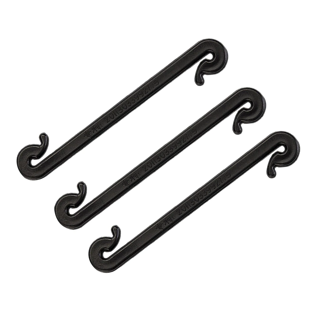 

300 Pcs Plant Tie Card Vegetable Fixing Hook Fixed Buckle Garden Ties Black Vines