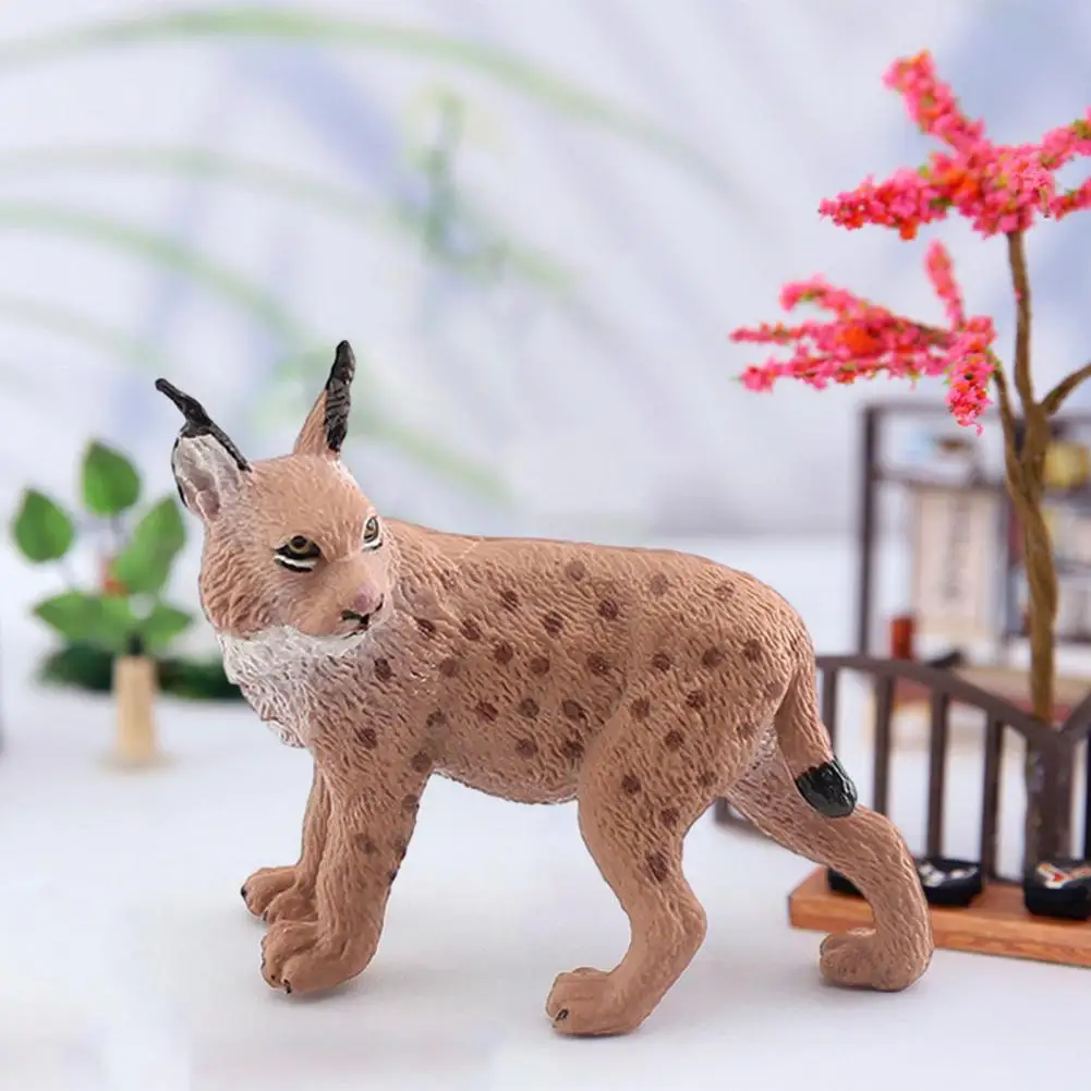 레오파드 고양이 팬더 오리너구리 흰 족제비, 에제르니아 데프레사 모델, 어린이용 미니어처 피규어, 현실적인 피규어 장난감 세트
