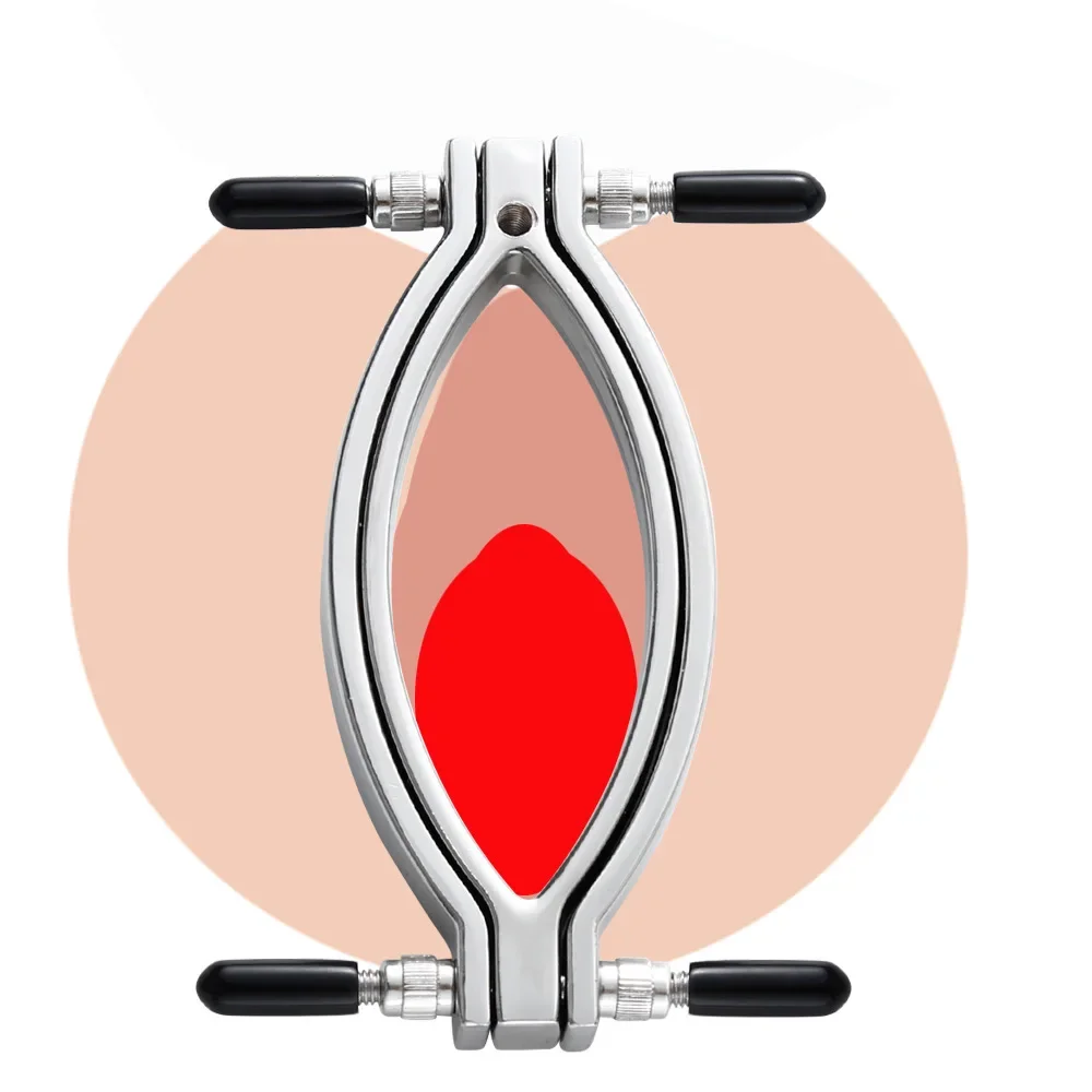 Yin Clip Expansion Yin Peeping Lower Body Flirting Sex Tools Adult SM Sex Toys Vaginal Expander Clitoris G-Spot Flirting - Image 6
