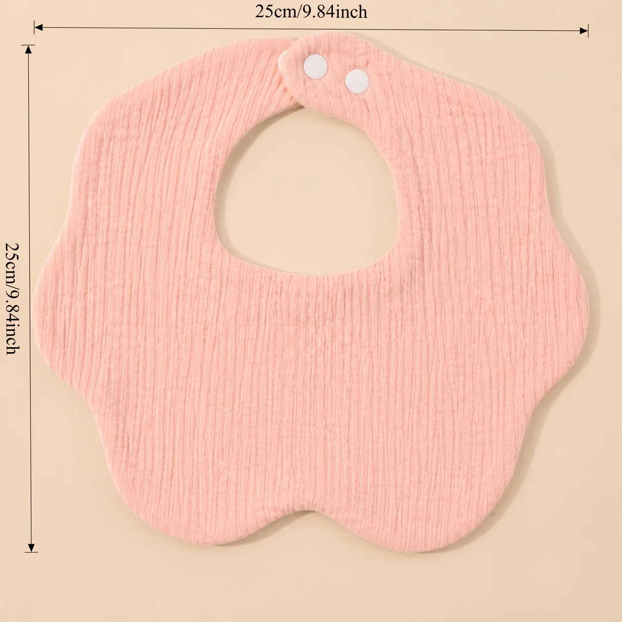 5PCS Baby Bibs - Feeding Neckties for Infants And Toddlers - Burp Cloth with Breathable Comfort Soft Texture Fabric Flower Desig