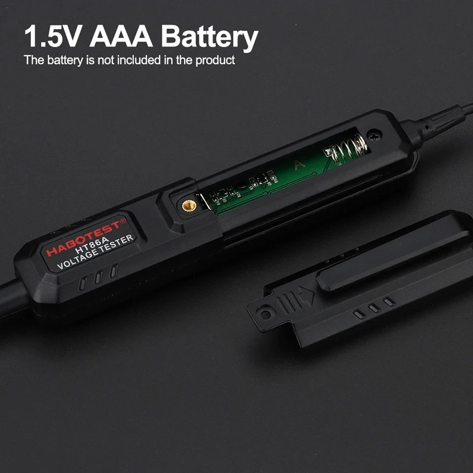 HT86A DC Spannung Detektor Auto Automobil Fehler Wartung Schaltung Test Stift Digitale Hintergrundbeleuchtung Auto Sicherung Diagnose Sonde Test Stift – Detail 9