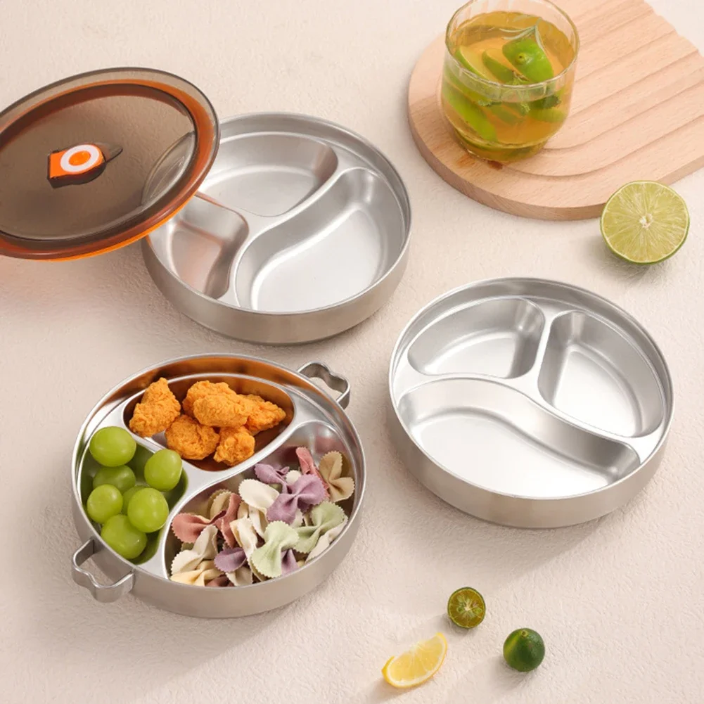 Portable Lunch Box Stainless Steel Insulated Lunchbox Heatable Lunch Container Leak-proof Stackable Leakproof Lunchbox ﻿