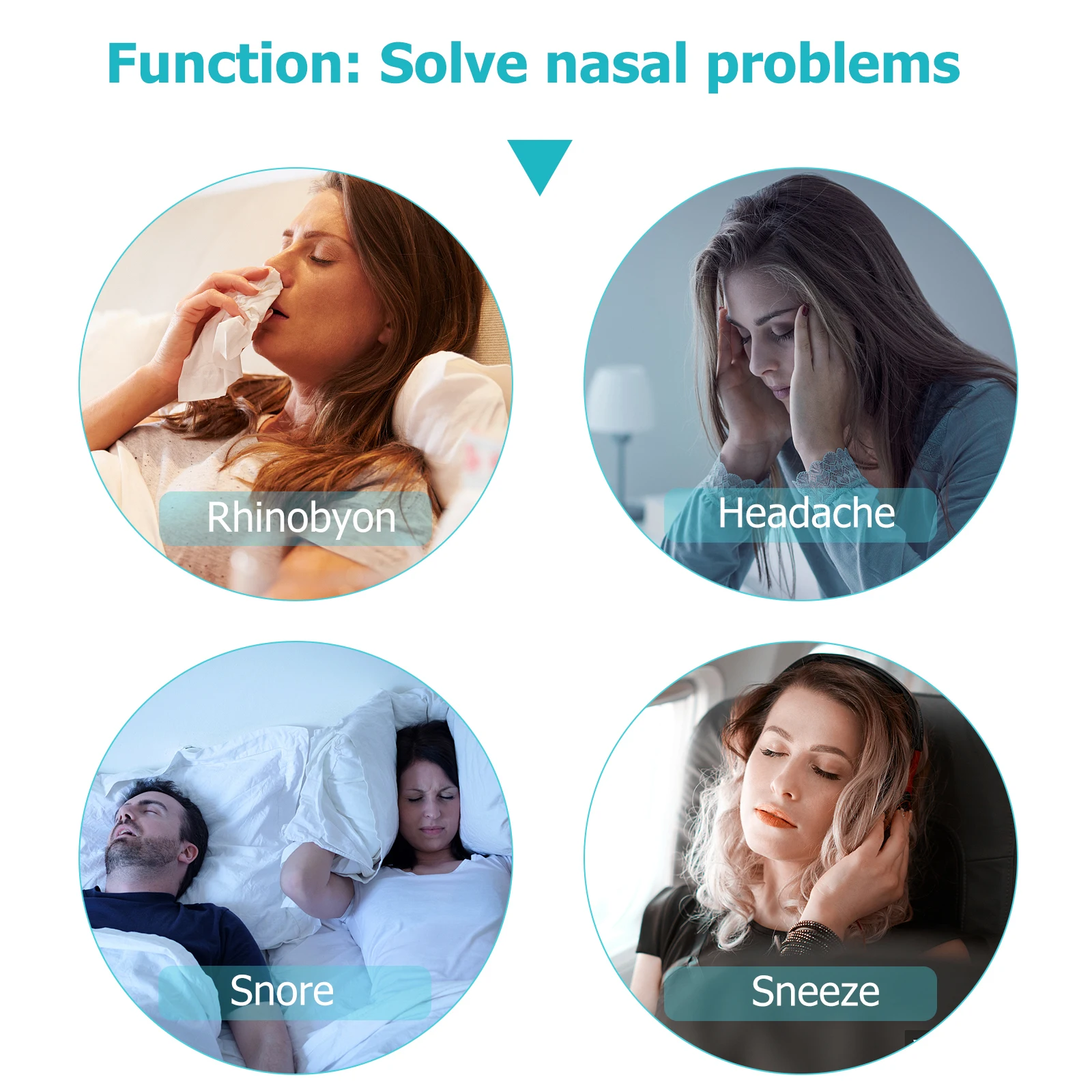 

Device Red Square Silicone Nasal Snoring Solution Breath Comfortable