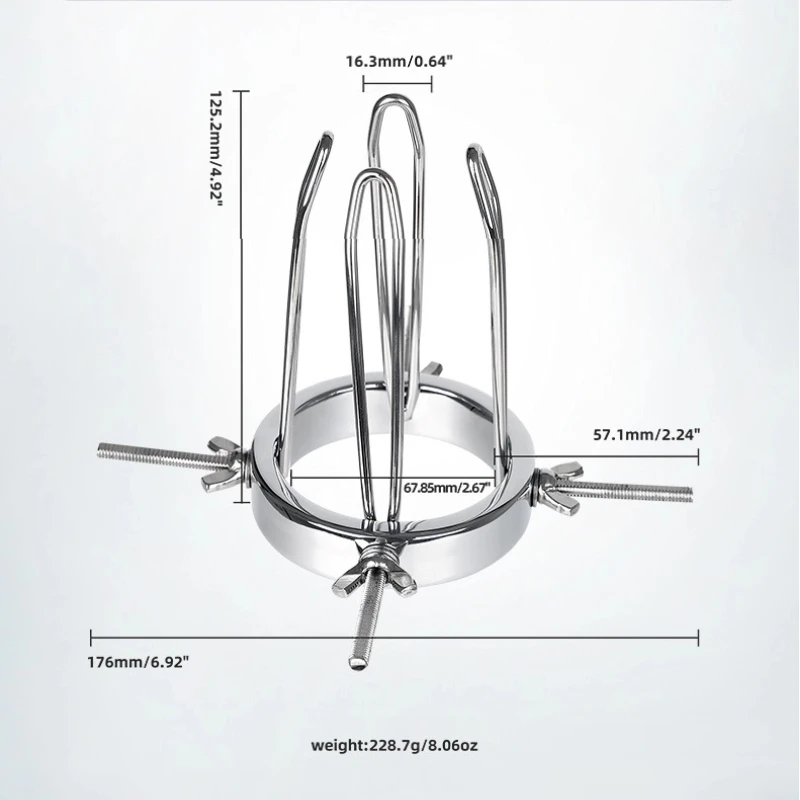 Dilatateur anal en métal pour hommes et femmes, plug anal, dilatateurs vaginaux, jouets sexuels fétichistes, stimulateur BDSM, jouets pour adultes genci, 18 +