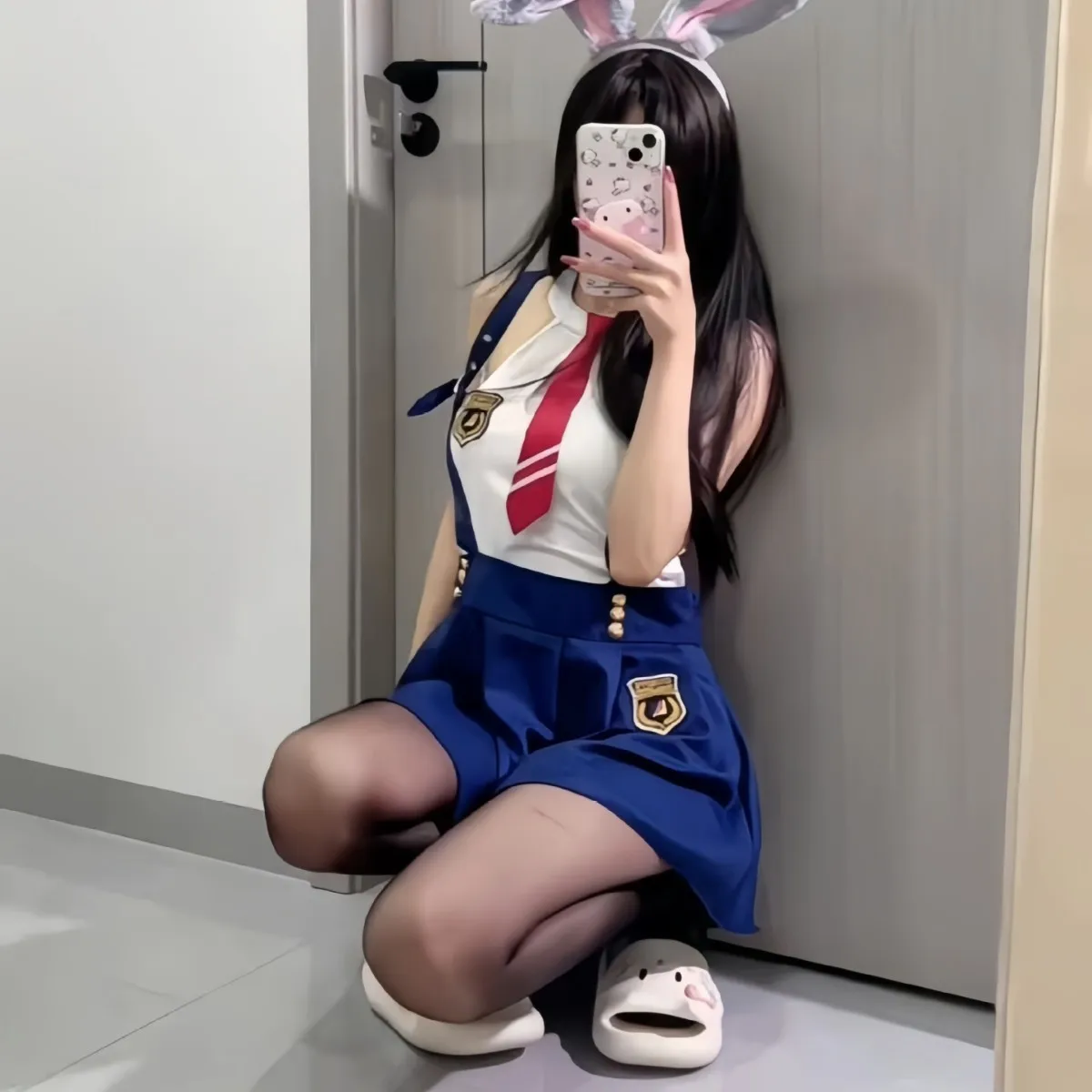 

XXOO Erotic Sexy Japanese Anime Girl School Uniform College Student Outfits Cosplay Costume