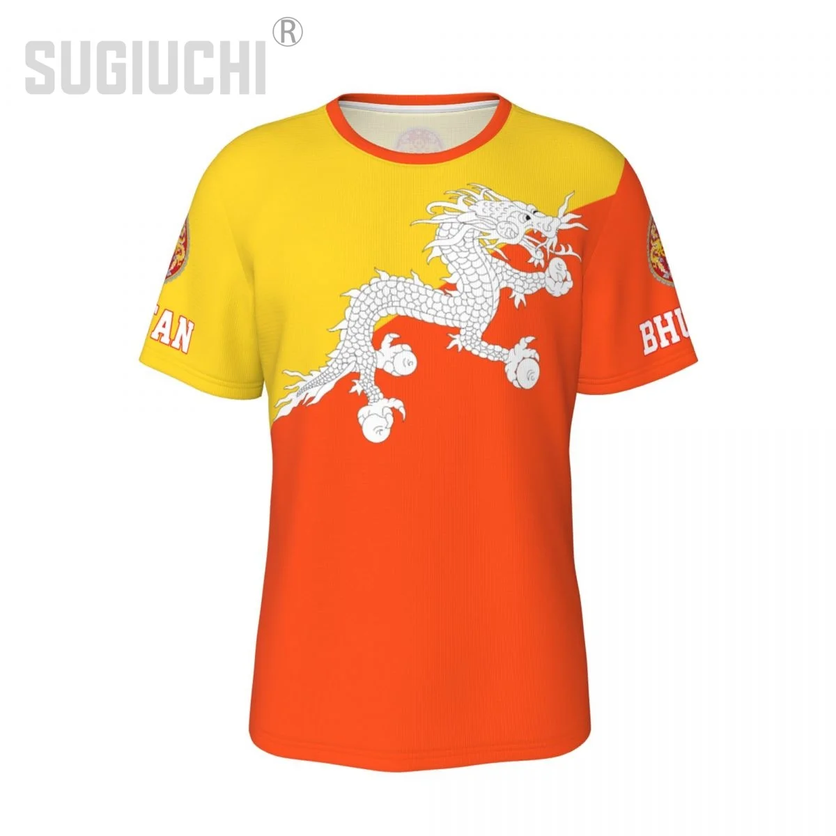 Unisex Nation T-shirt Bhutan Flag Bhutanese T-shirts jersey For Men Women Soccer Football Fans Gifts Custom clothes tee