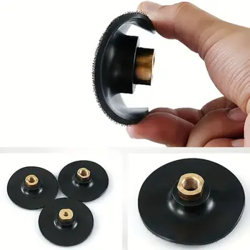 แผ่นรองยางขนาด3/4นิ้วล้อเจียรขัด M10/M14/M16มีกาวในตัวสำหรับลูกหมูทนทานต่อการสึกหรอ