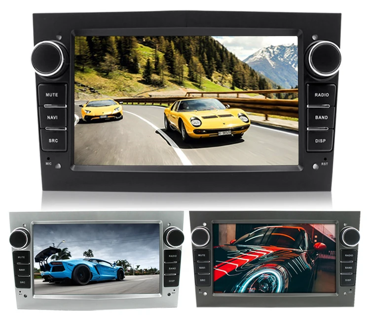 Radio MP5 per auto con navigazione GPS Android 10.0 touch screen universale 1+16G da 7 pollici