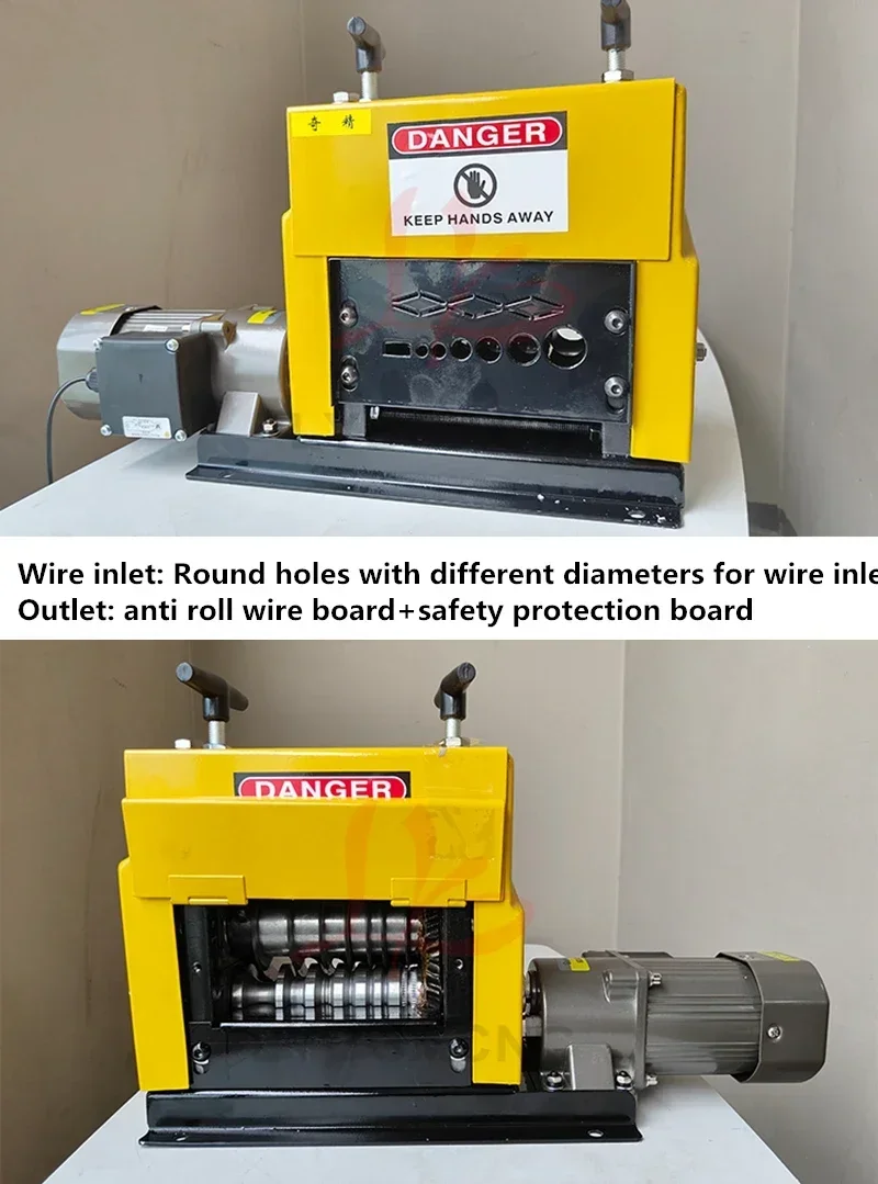 

1-20mm 1-38mm 60W 750W Cable Stripper Electric Wires Cables Stripping Machine Copper Peeler for Copper Aluminium Wire Recovery