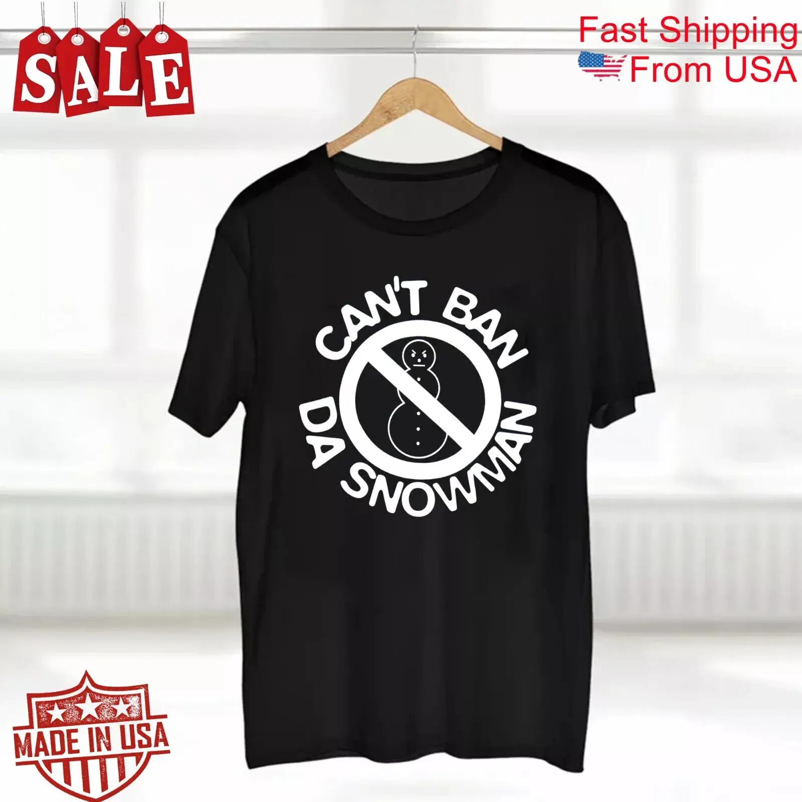 Young Jeezy can't ban da snowman Gift For Fans Unisex All Size Shirt 1RT1900