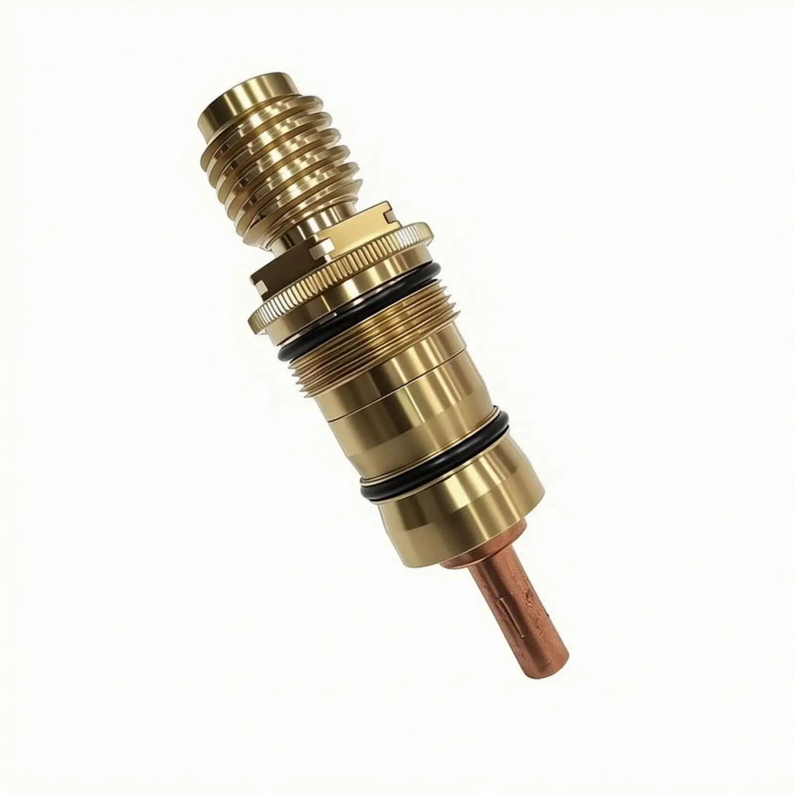 Thermostatic Shower Brass Shower Valve Core Thermostatic Valve Core for Plumbers, Bathroom Upgrade