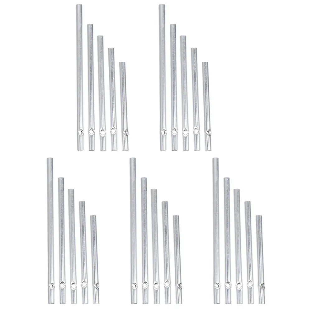 

15 PCS Aluminum Tube DIY Material Tuning Wind Chime Ornament Tubes Chimes Music Decor