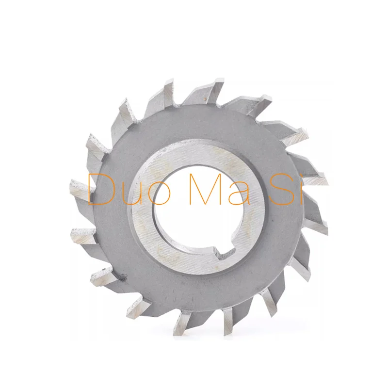 NEW 1PCS 50mm 63mm 75mm 80mm 100mm 125mm 130mm 150mm HSS Three Straight Tooth Blade Face Milling Cutter,4mm-20mm thickness